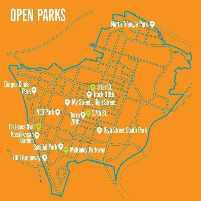 10G Cozy Condo At Park Mckinley West Near Venice Mall Manila Apartment